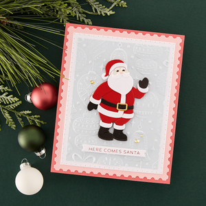 Vintage Ornaments 3D Embossing Folder