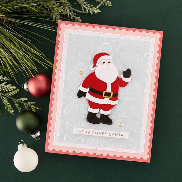 Vintage Ornaments 3D Embossing Folder