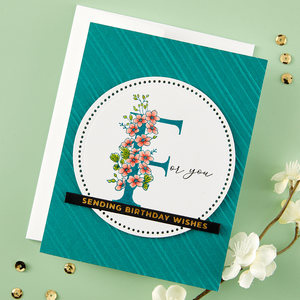 Every Occasion Floral Alphabet BetterPress Bundle