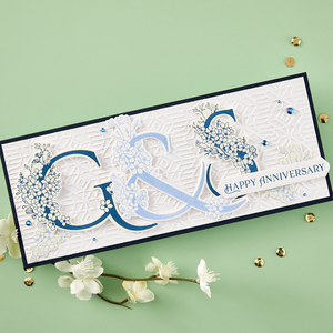 Floral & and Sentiment Press Plate