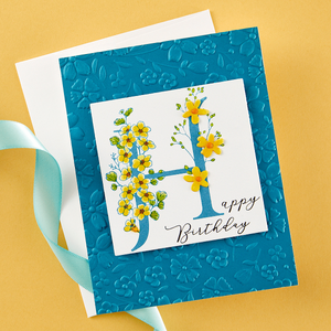 Every Occasion Floral Alphabet BetterPress Bundle