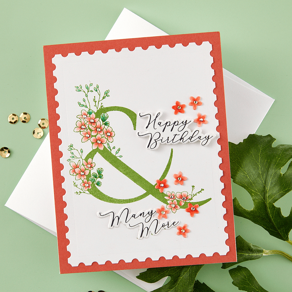 Every Occasion Floral Alphabet BetterPress Bundle