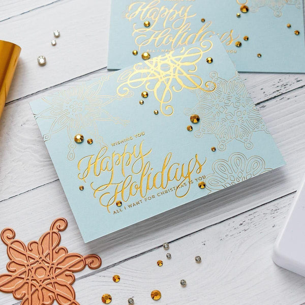 Glimmer Hot Foil Roll - Matte Gold