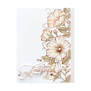 Glimmer Hot Foil Roll - Rose Gold