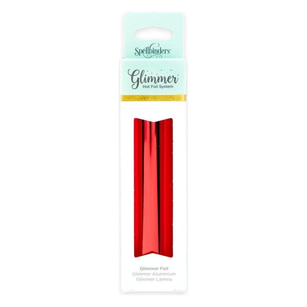 Glimmer Hot Foil Roll - Red