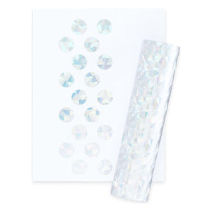Glimmer Hot Foil  4 Rolls - Metallic & Holographic Variety Pack