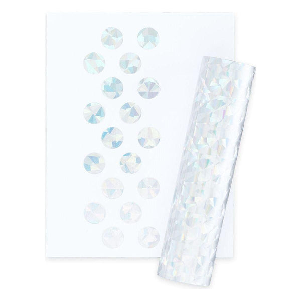 Glimmer Hot Foil  4 Rolls - Metallic & Holographic Variety Pack