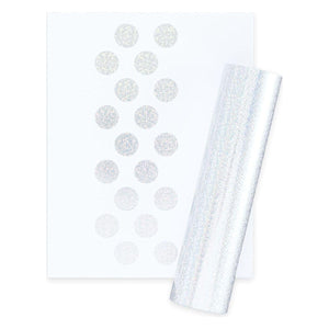 Glimmer Hot Foil  4 Rolls - Metallic & Holographic Variety Pack
