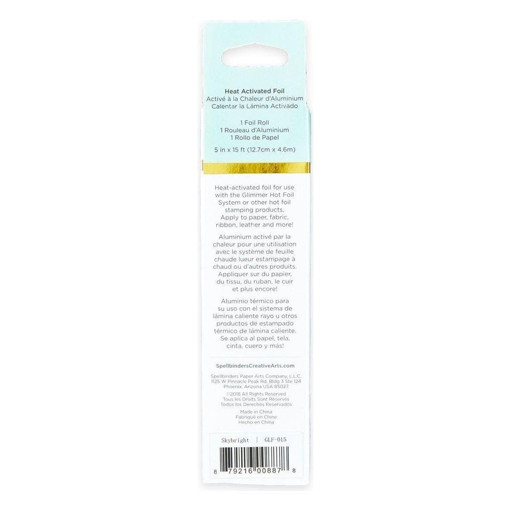 Glimmer Hot Foil Roll - Skybright