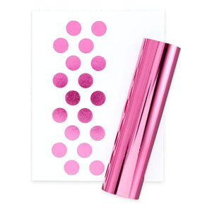 Glimmer Hot Foil Roll - Bright Pink