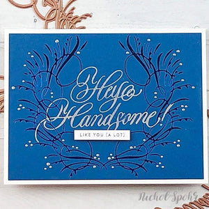 Glimmer Hot Foil Roll - Cobalt Blue