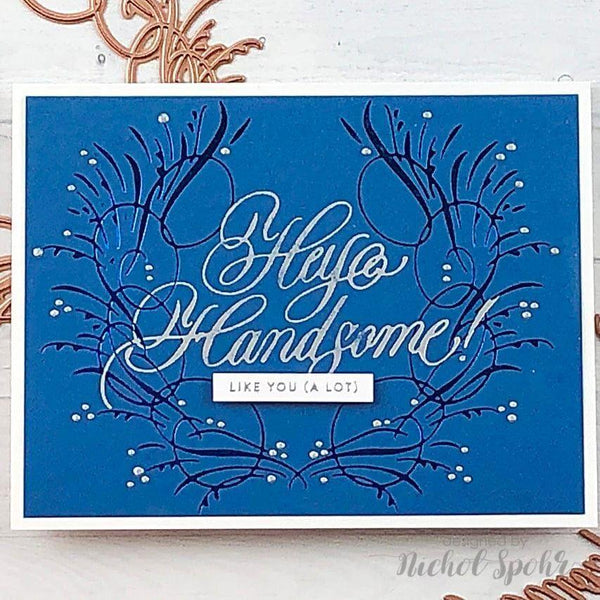 Glimmer Hot Foil Roll - Cobalt Blue