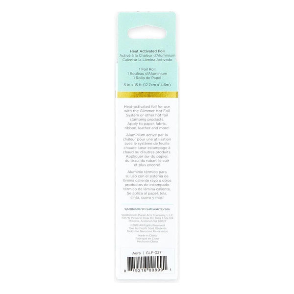 Glimmer Hot Foil Roll - Aura