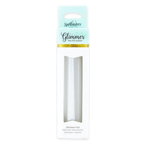 Glimmer Hot Foil Roll - Matte Silver