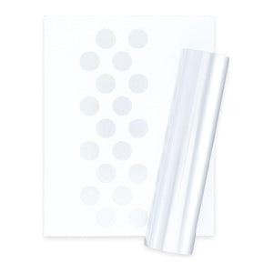 Glimmer Hot Foil Roll - Matte Silver