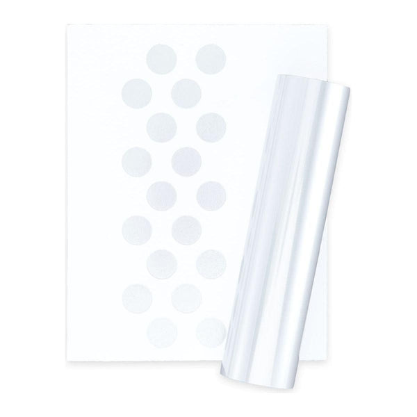 Glimmer Hot Foil Roll - Matte Silver