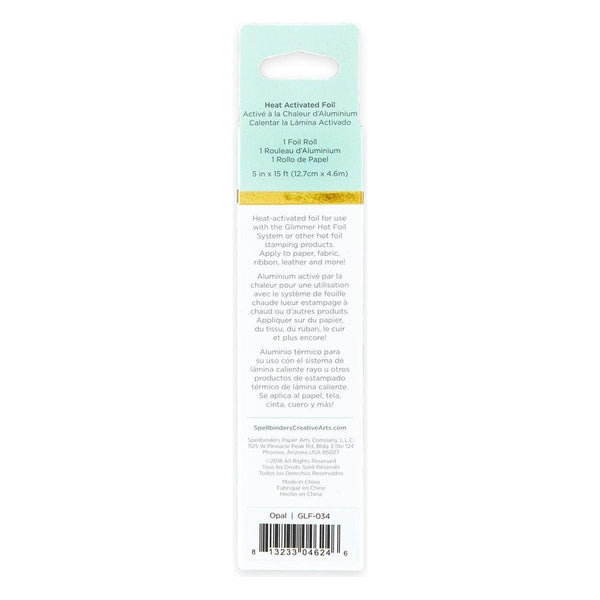 Glimmer Hot Foil Roll - Opal