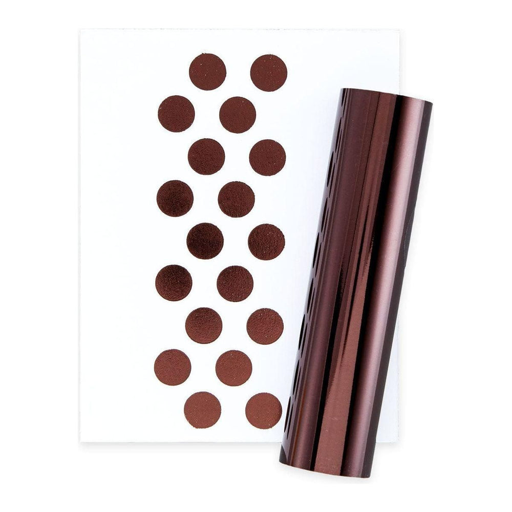 Glimmer Hot Foil Roll - Espresso Bean