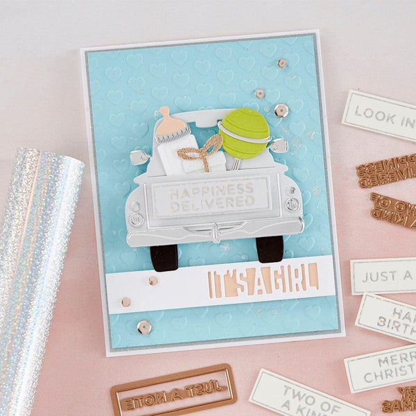 Glimmer Hot Foil Roll - Speckled Prism