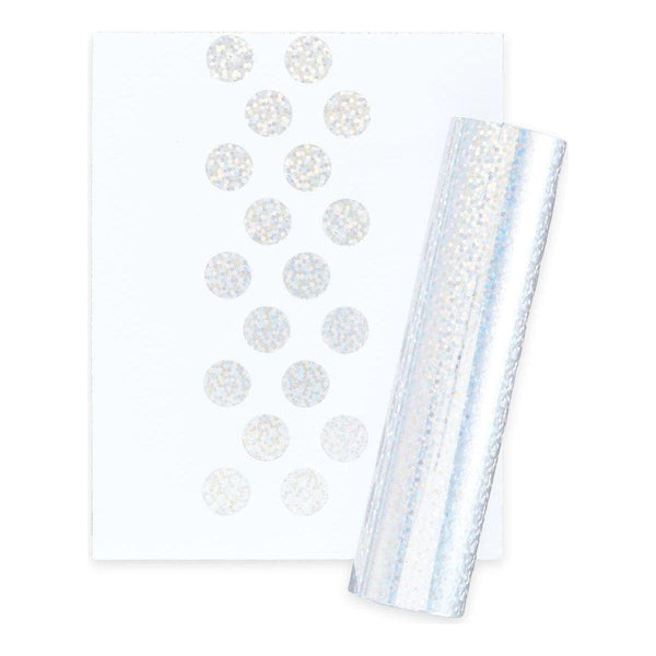 Glimmer Hot Foil Roll - Speckled Prism