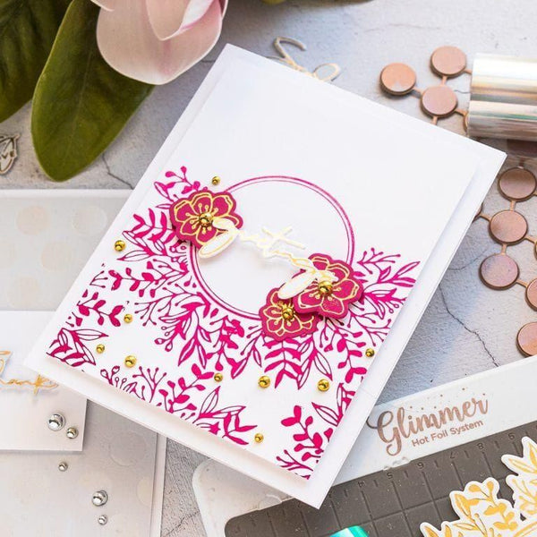 Glimmer Hot Foil Roll - Magenta
