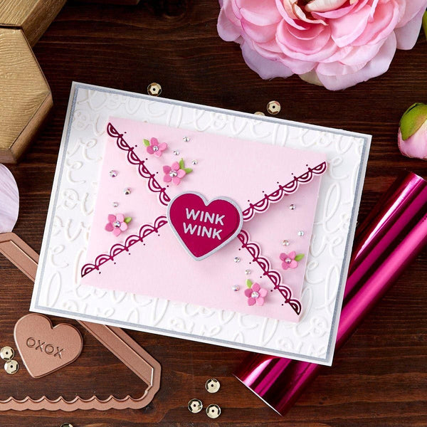 Glimmer Hot Foil Roll - Magenta
