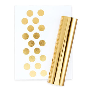 Glimmer Hot Foil 4 Rolls - Essential Metallics Variety Pack