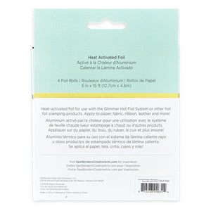 Glimmer Hot Foil 4 Rolls - Spellbound Variety Pack