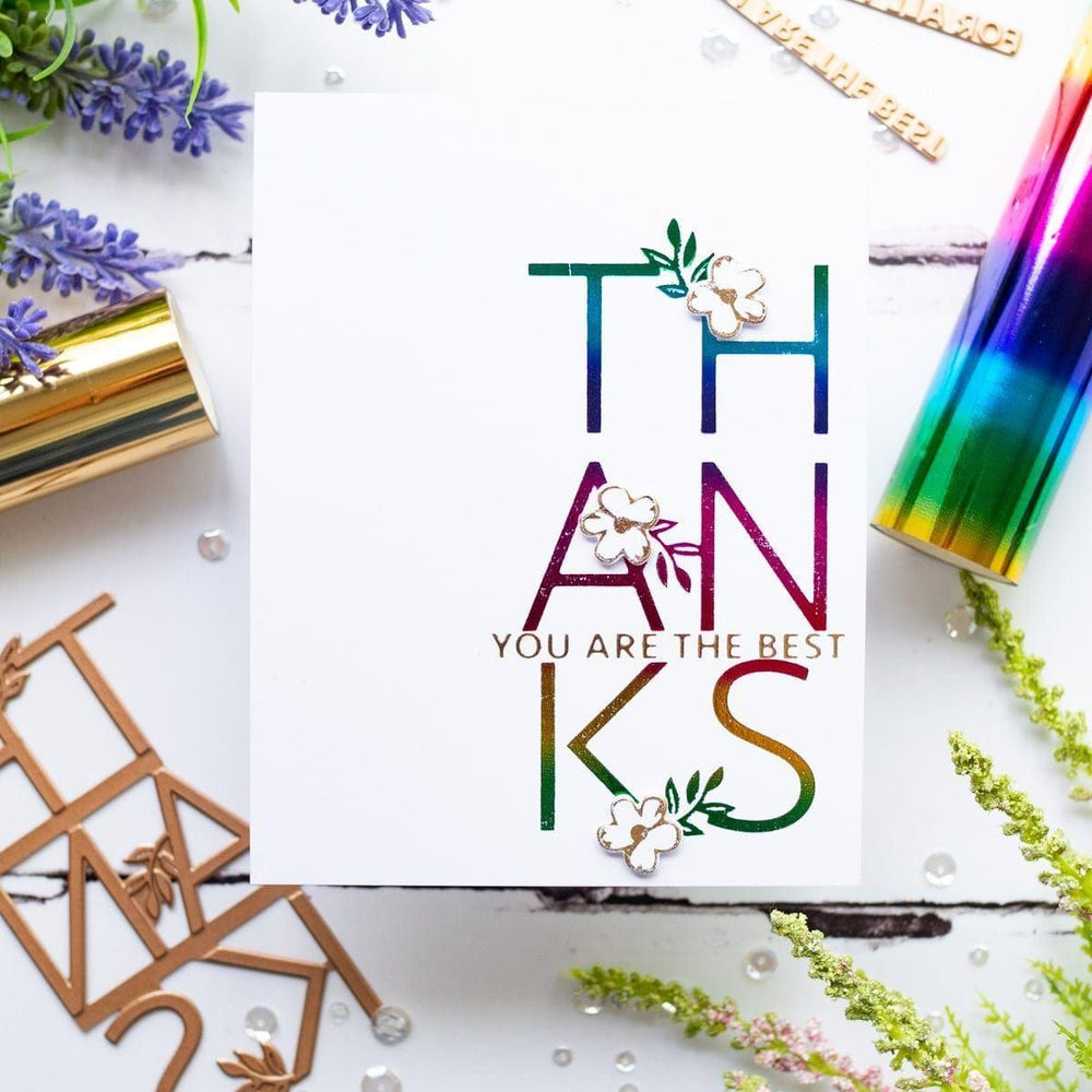 Glimmer Hot Foil Roll - Rainbow