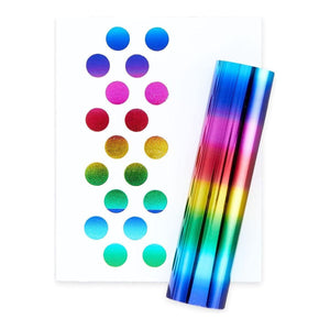 Glimmer Hot Foil Roll - Rainbow