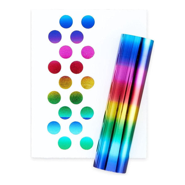 Glimmer Hot Foil Roll - Rainbow