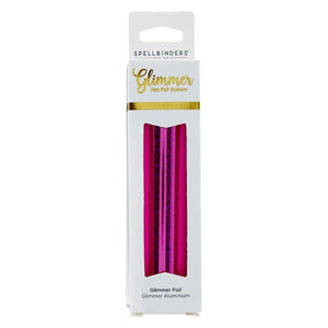 Glimmer Hot Foil Roll Sparkle Magenta