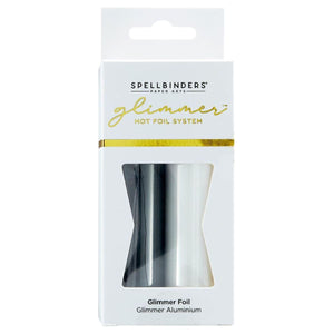 Glimmer Hot Foil 2 Rolls - Opaque Black & White Pack