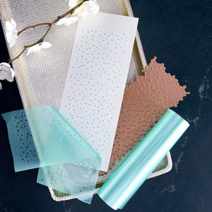 Glimmer Hot Foil Rolls Variety 4-Pack Satin Pastels
