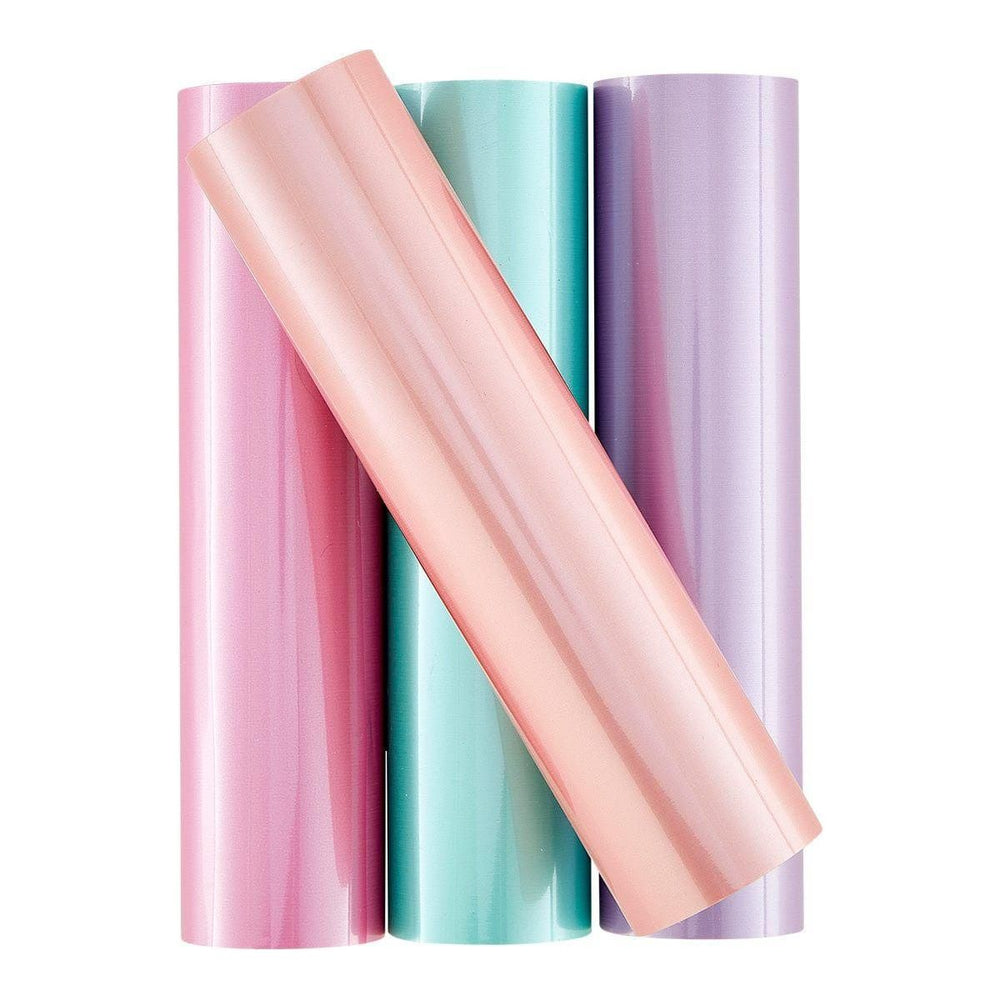 Glimmer Hot Foil Rolls Variety 4-Pack Satin Pastels