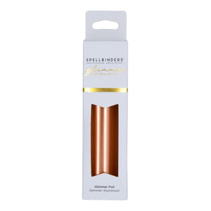 Glimmer Hot Foil Roll - Satin Rose Gold
