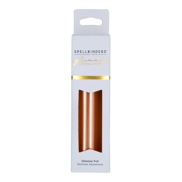 Glimmer Hot Foil Roll - Satin Rose Gold