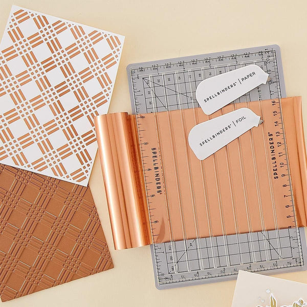 Glimmer Hot Foil Roll - Satin Rose Gold