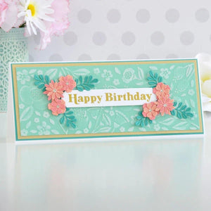 Essential Glimmer Sentiments Glimmer Hot Foil Plate from the Slimline Collection (GLP-278) Project Example 4