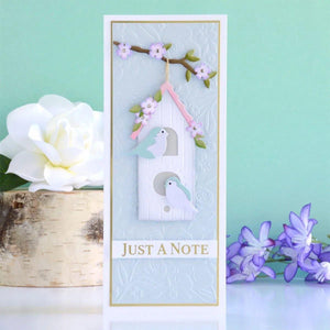 Essential Glimmer Sentiments Glimmer Hot Foil Plate from the Slimline Collection (GLP-278) Project Example 5