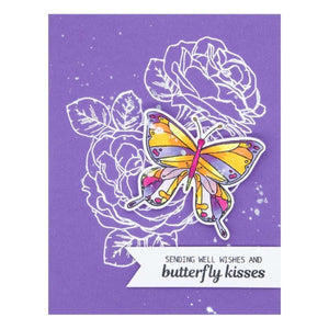 Butterfly Kisses Stamp & Die Set by Simon Hurley