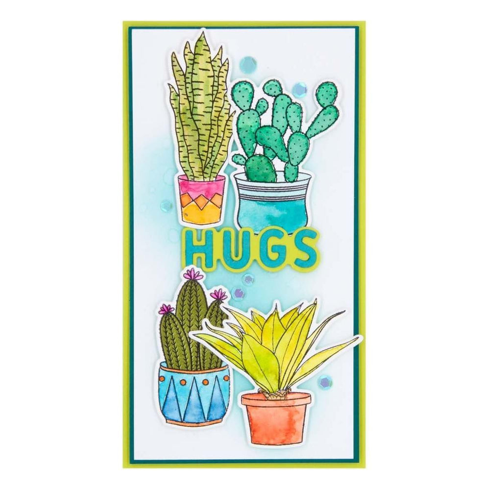 Ranger Succulents Clear Stamps by Simon Hurley create.