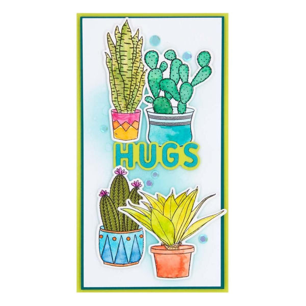 Ranger Succulents Clear Stamps by Simon Hurley create.
