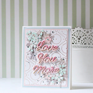 Mini Blooms and Sprigs Etched Dies from the Slimline Collection (S2-314) Hussena Calcuttawala Example 2