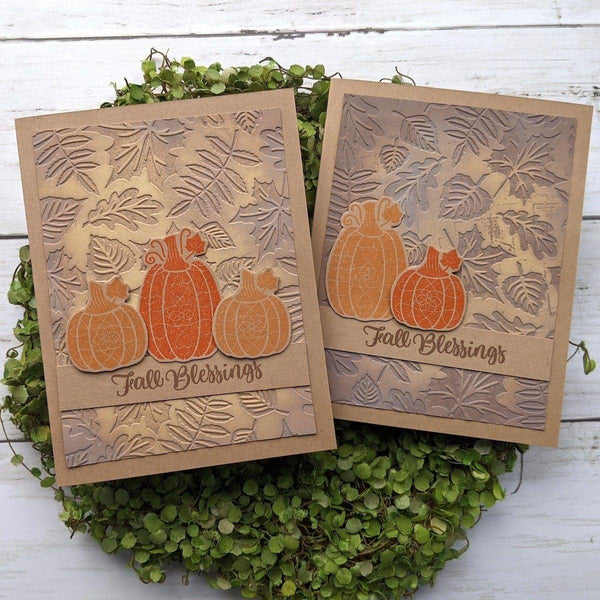 Falling Leaves Embossing Folder