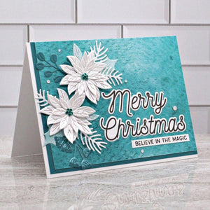 Holiday Blooms Etched Dies
