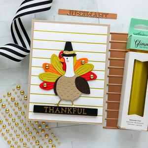 Happy Turkey Day Etched Dies