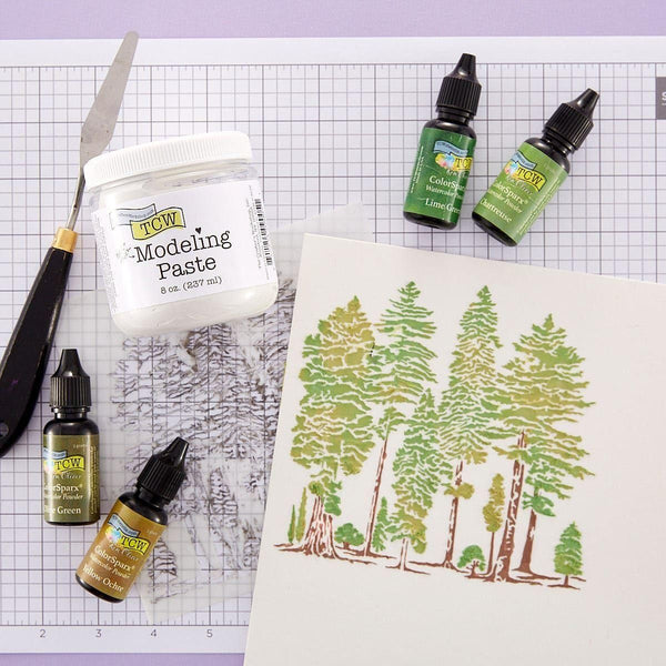 The Crafters Workshop - White Modeling Paste, 8 oz.
