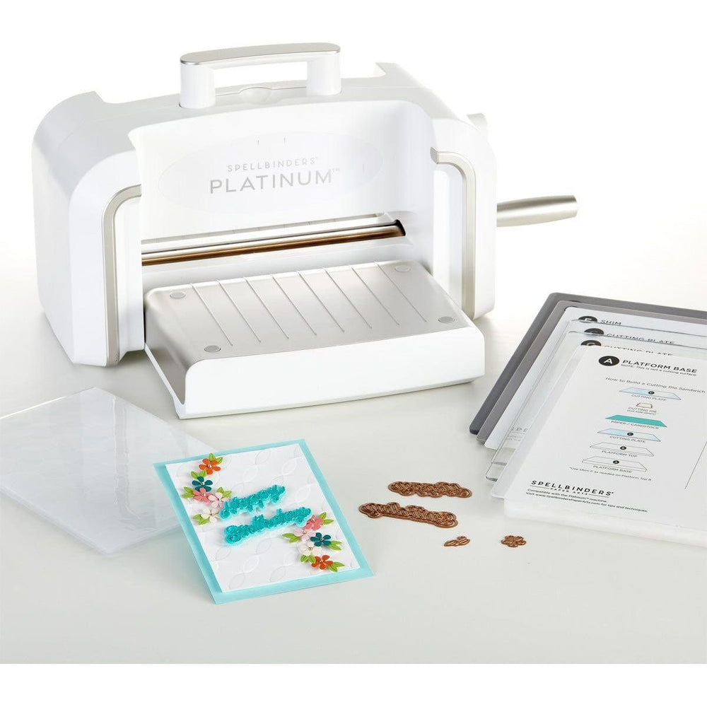 New & Improved Platinum Machine with Universal Plate System - 8.5" Platform