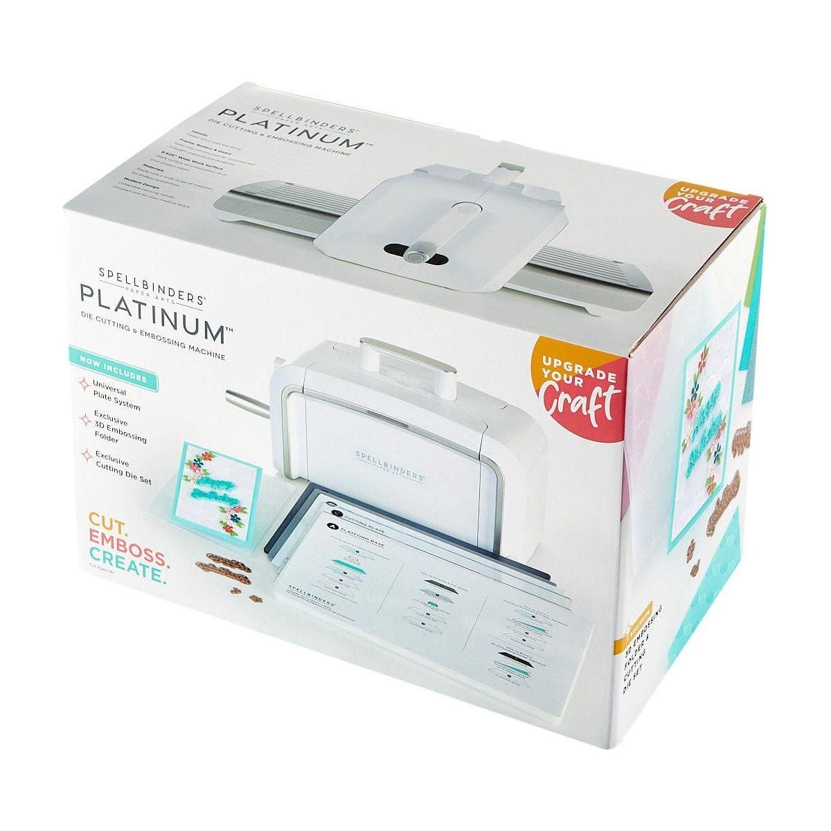 New & Improved Platinum Machine with Universal Plate System - 8.5